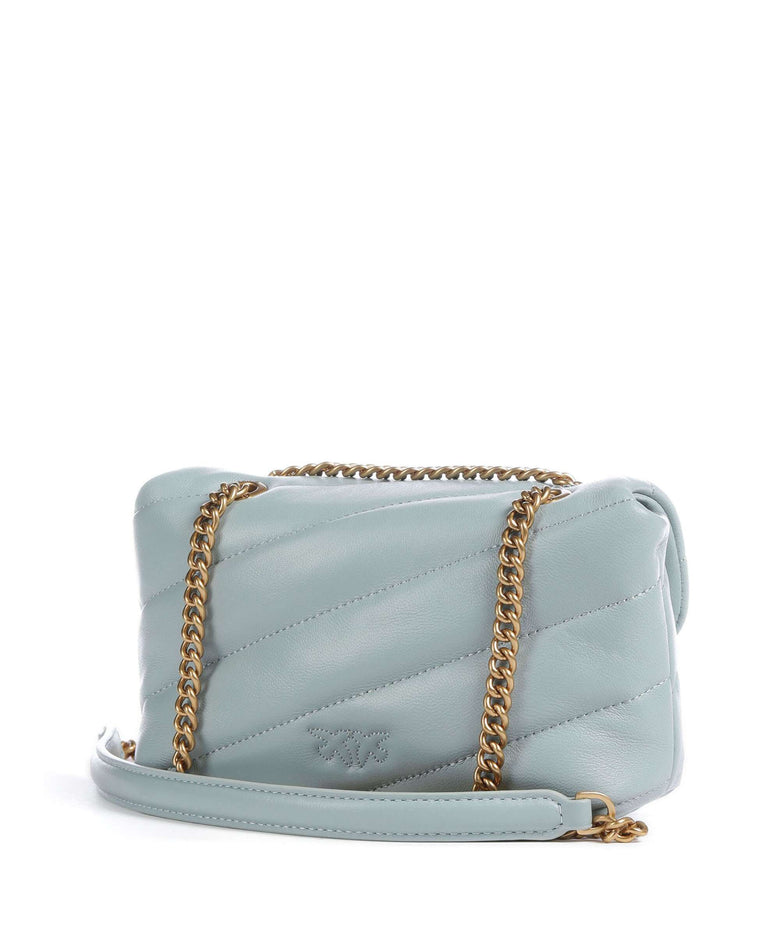 Pinko Love Puff Baby Shoulder bag bruma grigio
