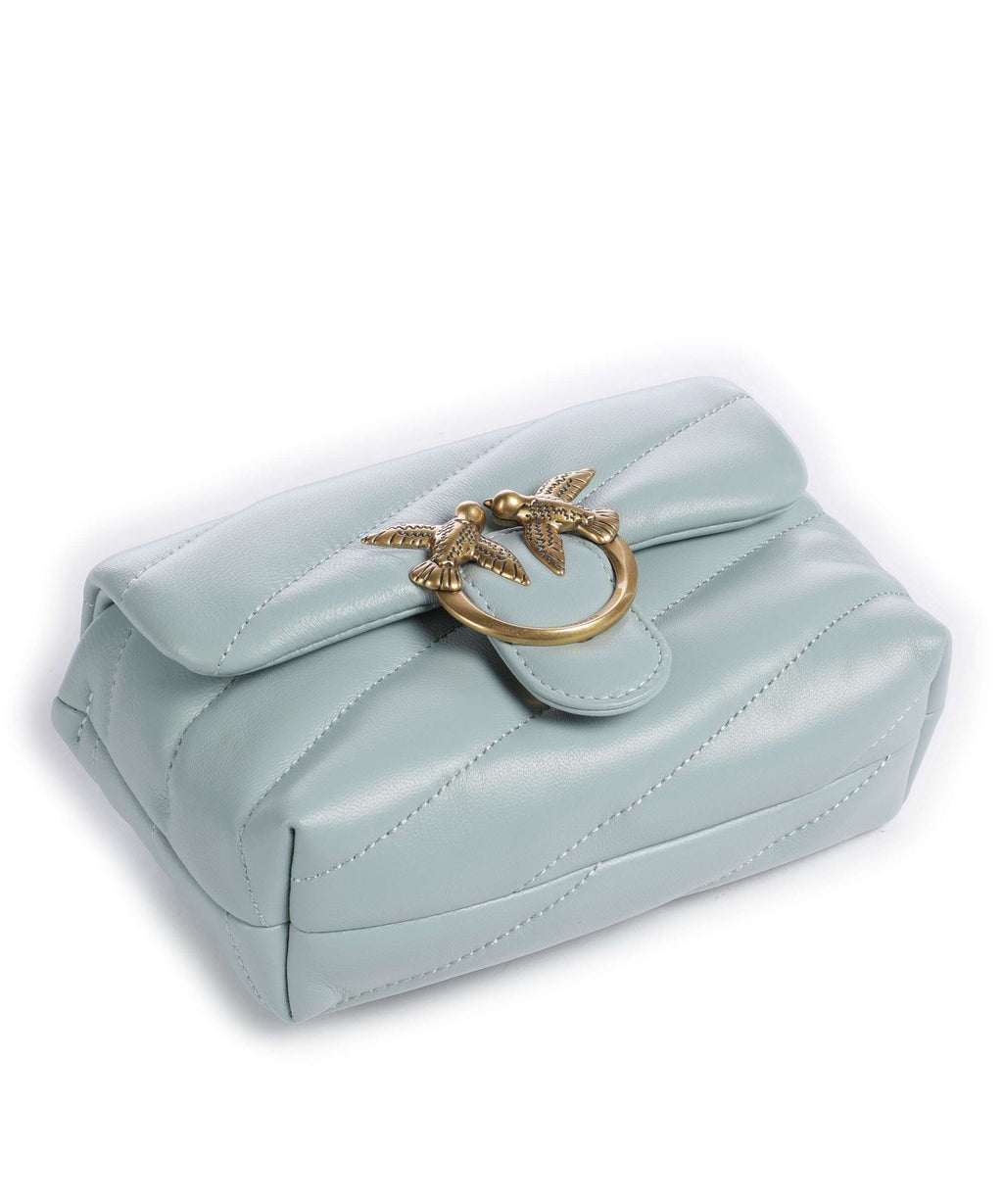Pinko Love Puff Baby Shoulder bag bruma grigio