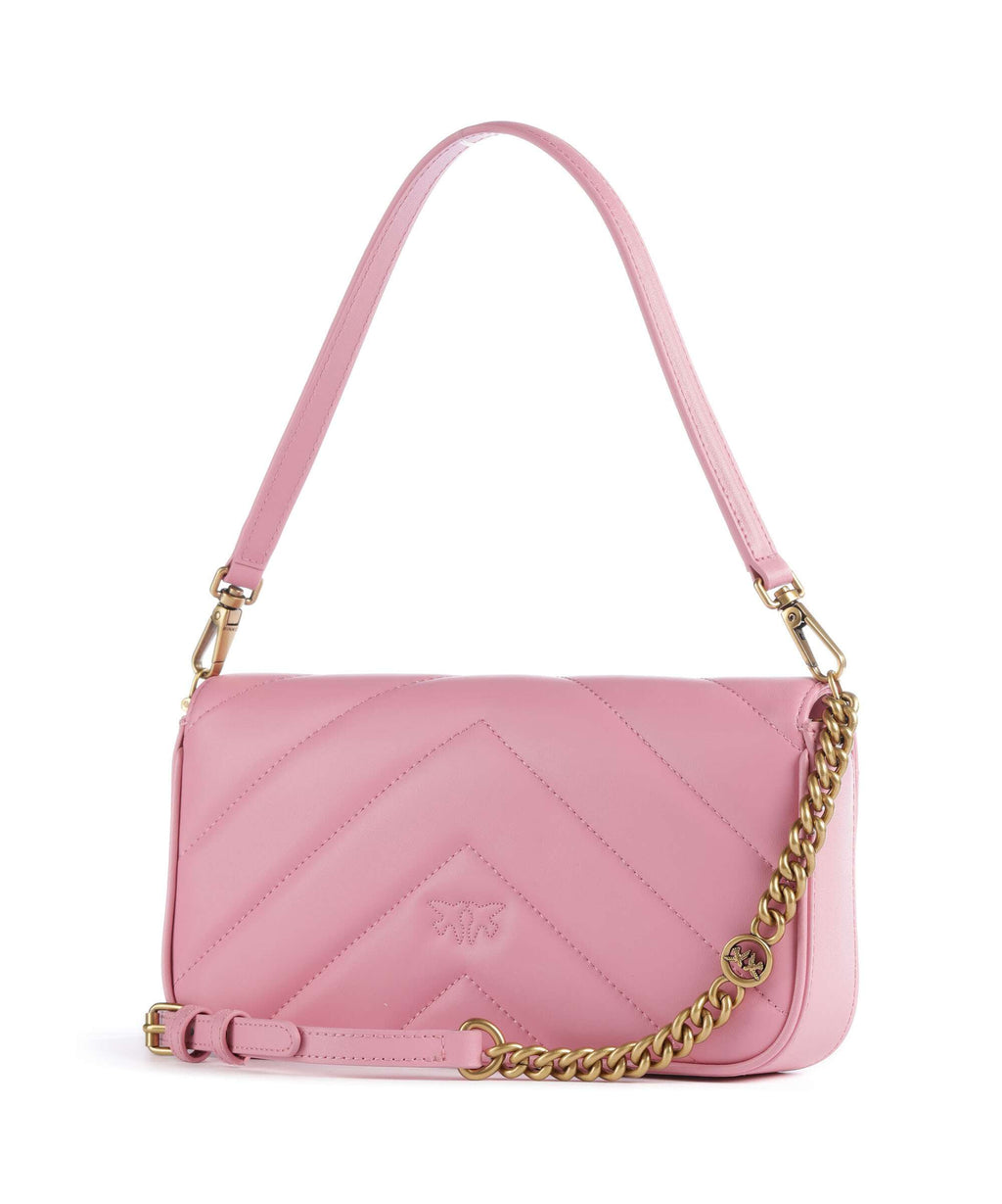 Pinko Love Click Mini Shoulder bag rosa marino
