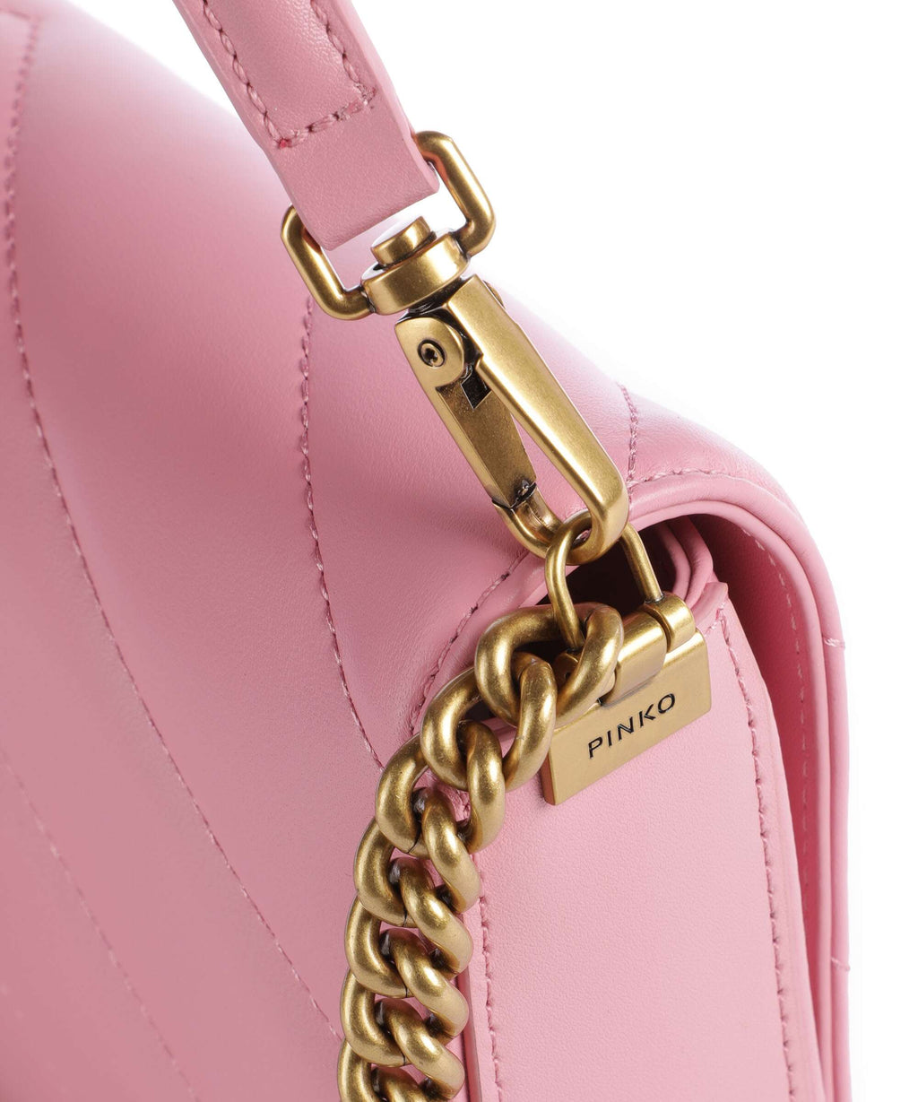 Pinko Love Click Mini Shoulder bag rosa marino