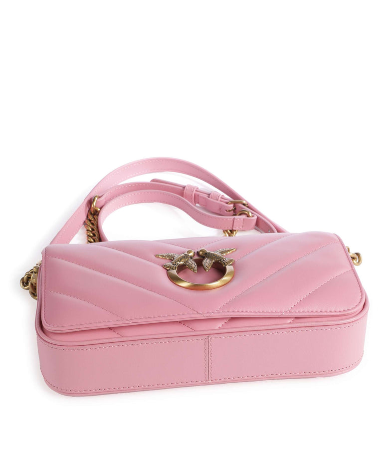 Pinko Love Click Mini Shoulder bag rosa marino