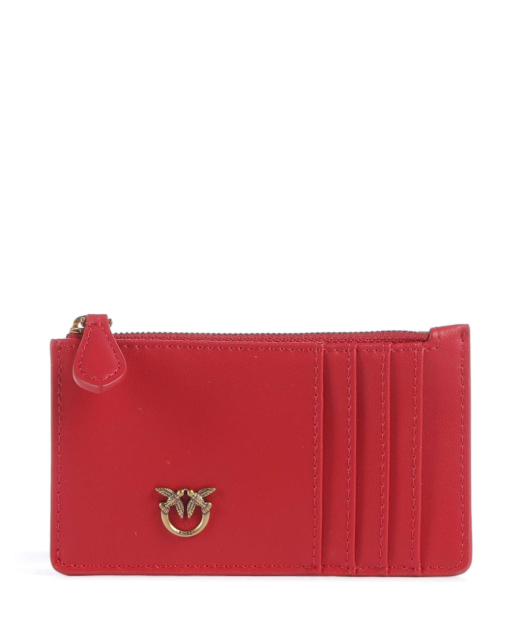 Pinko Airone Credit card holder rosso/antique gold