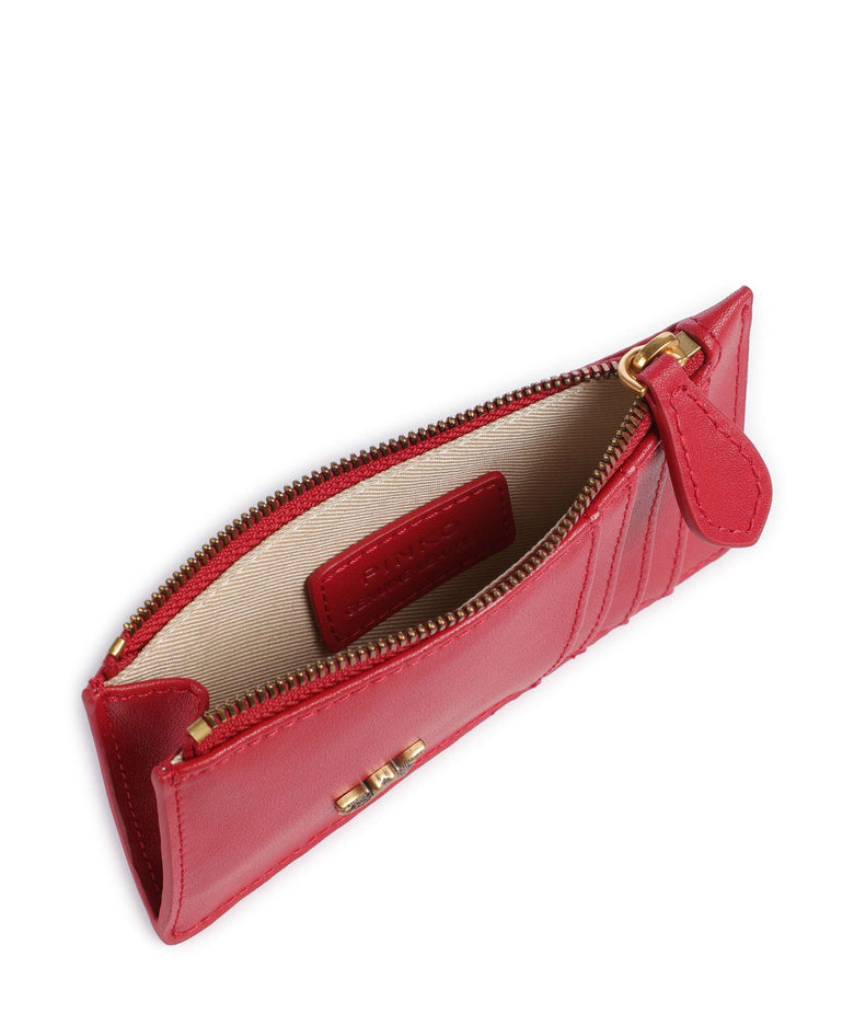Pinko Airone Credit card holder rosso/antique gold