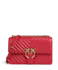 Pinko Love One Classic Shoulder bag rosso/antique gold