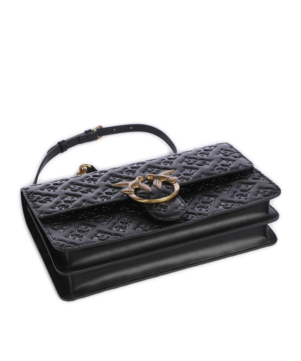 Pinko Love One Classic Shoulder bag nero/antique gold
