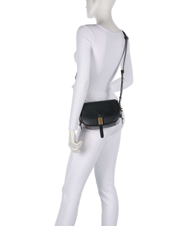 Pinko Saddle Mini Crossbody bag nero/antique gold