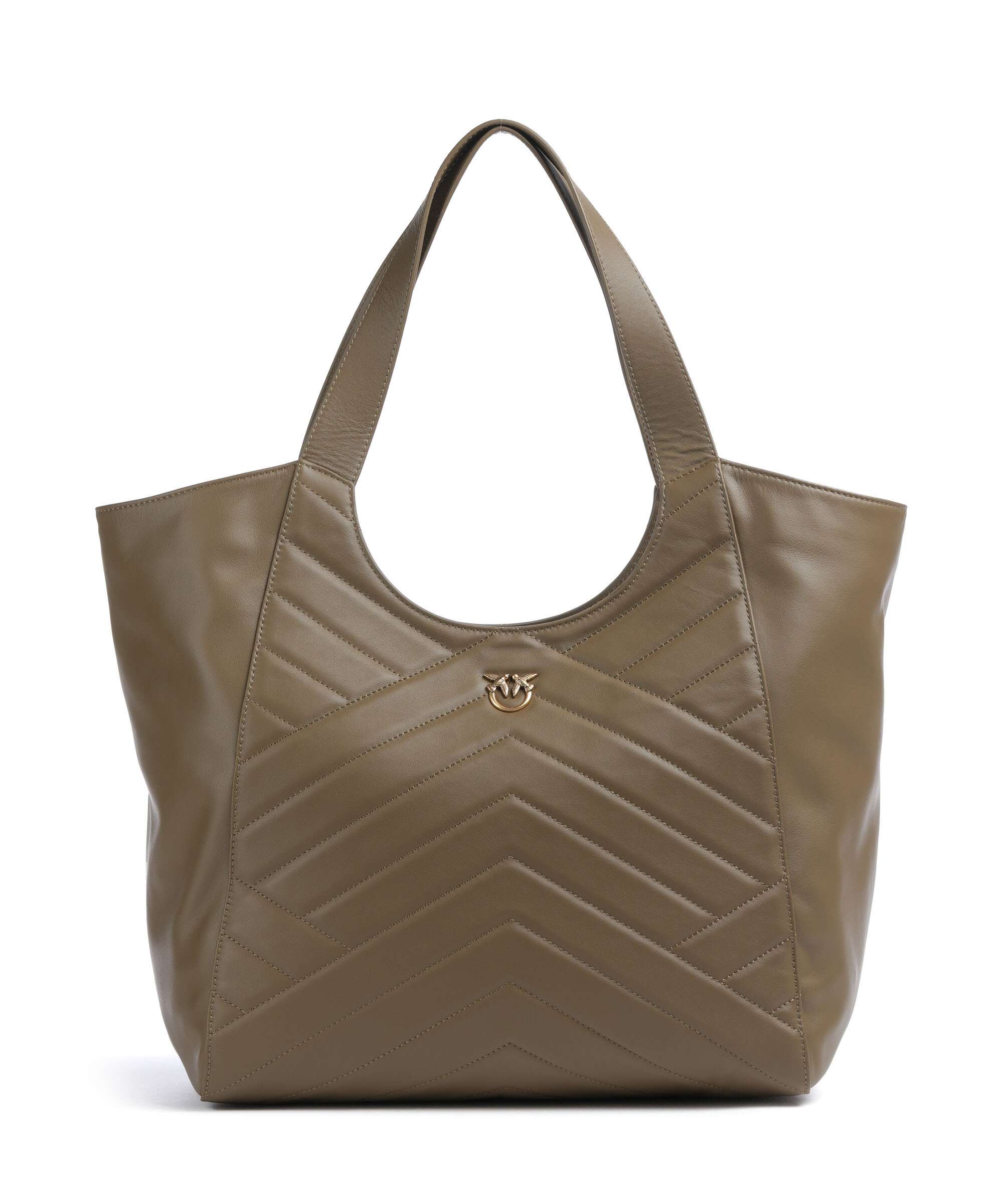 Pinko Puzzle Tote bag scricciolo/antique gold