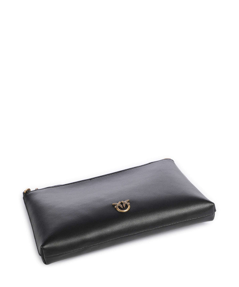 Pinko Flat Mini Crossbody bag nero/antique gold