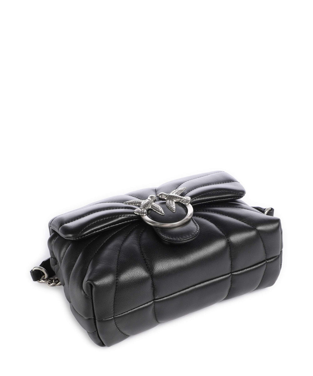 Pinko Love Puff Mini Shoulder bag nero/old silver