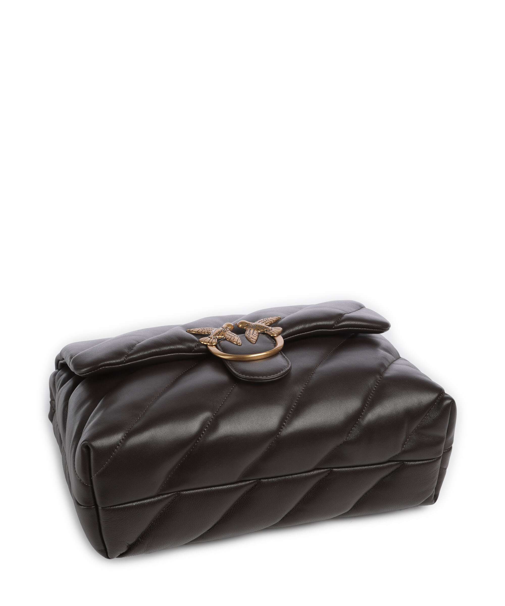 Pinko Love Puff Big Shoulder bag moro/antique gold