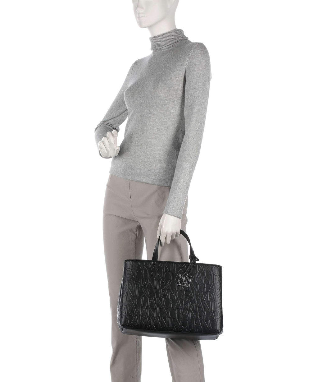 Armani Exchange Liz M Handbag nero