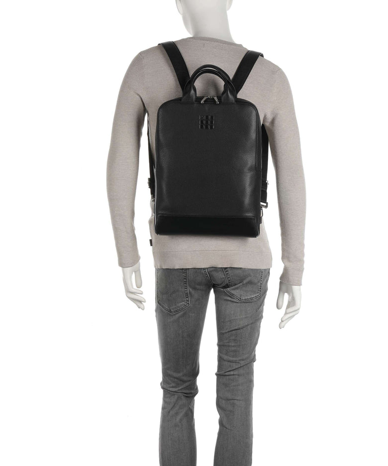 Moleskine Classic Leather Collection Backpack schwarz