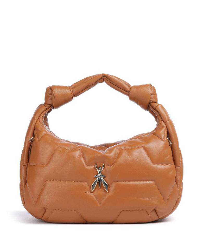 Patrizia Pepe Padded Shoulder bag summer cuoio