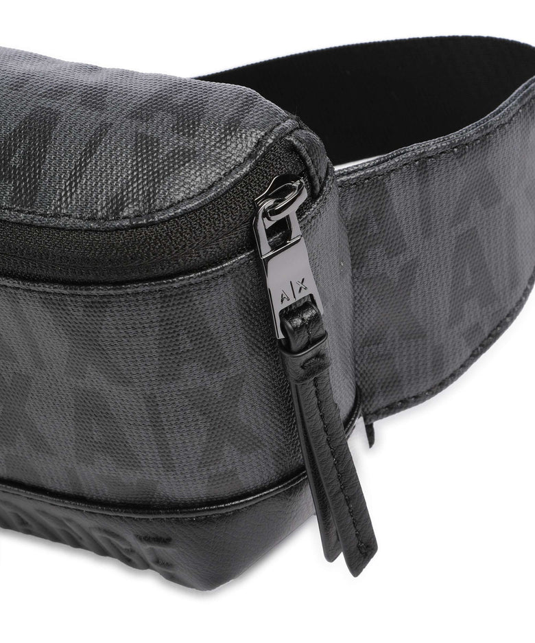 Armani Exchange Belt bag asphalt black