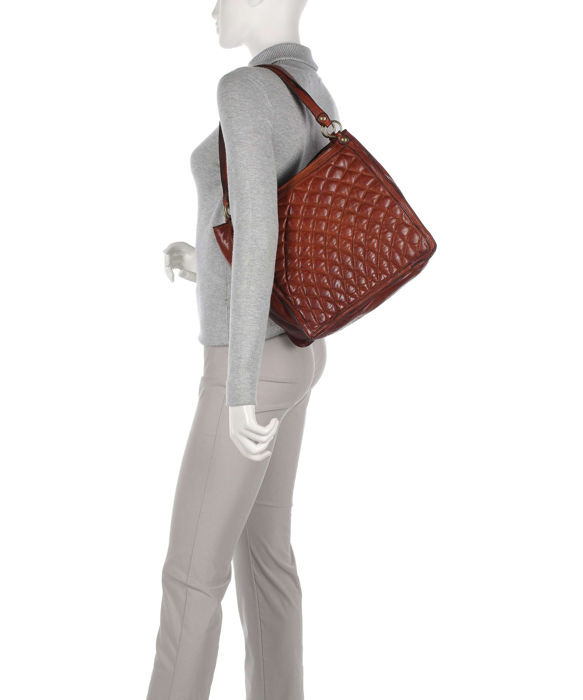 Campomaggi Hobo bag cognac