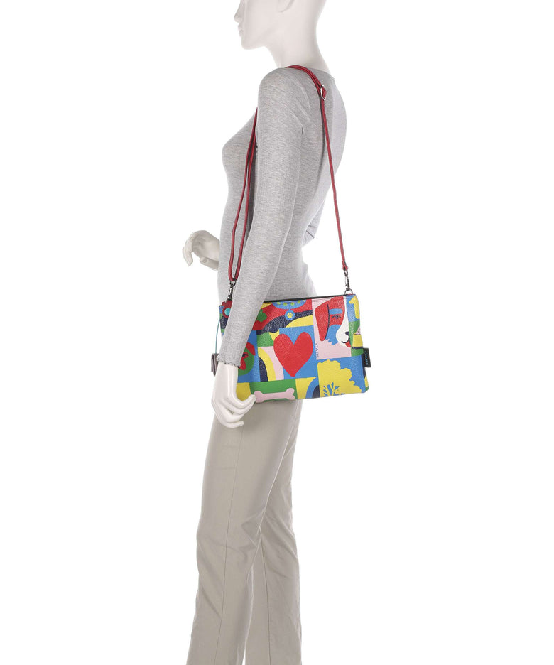 Gabs Pop Print Beyonce Shoulder bag dogs in love