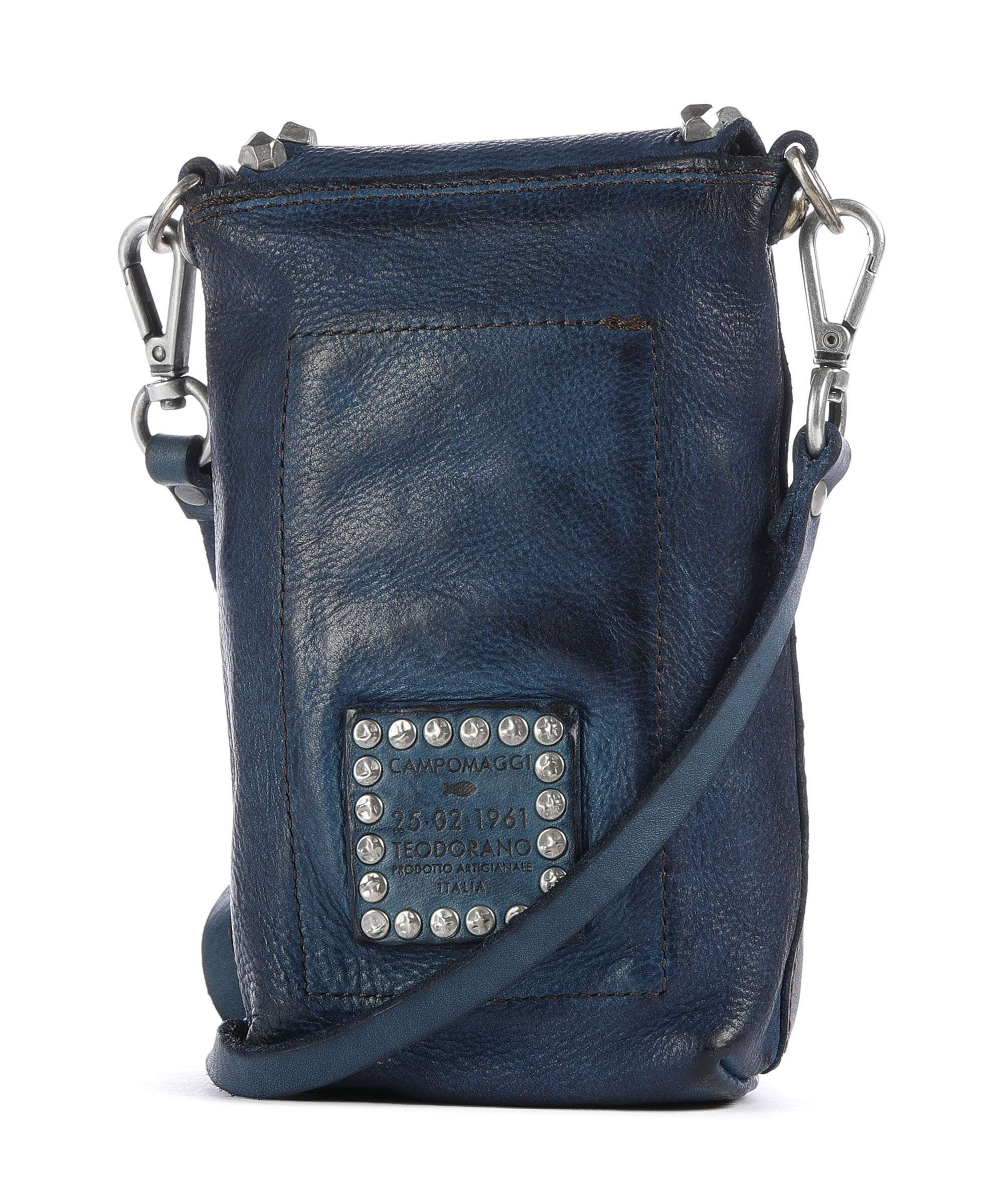 Campomaggi Phone bag sapphire