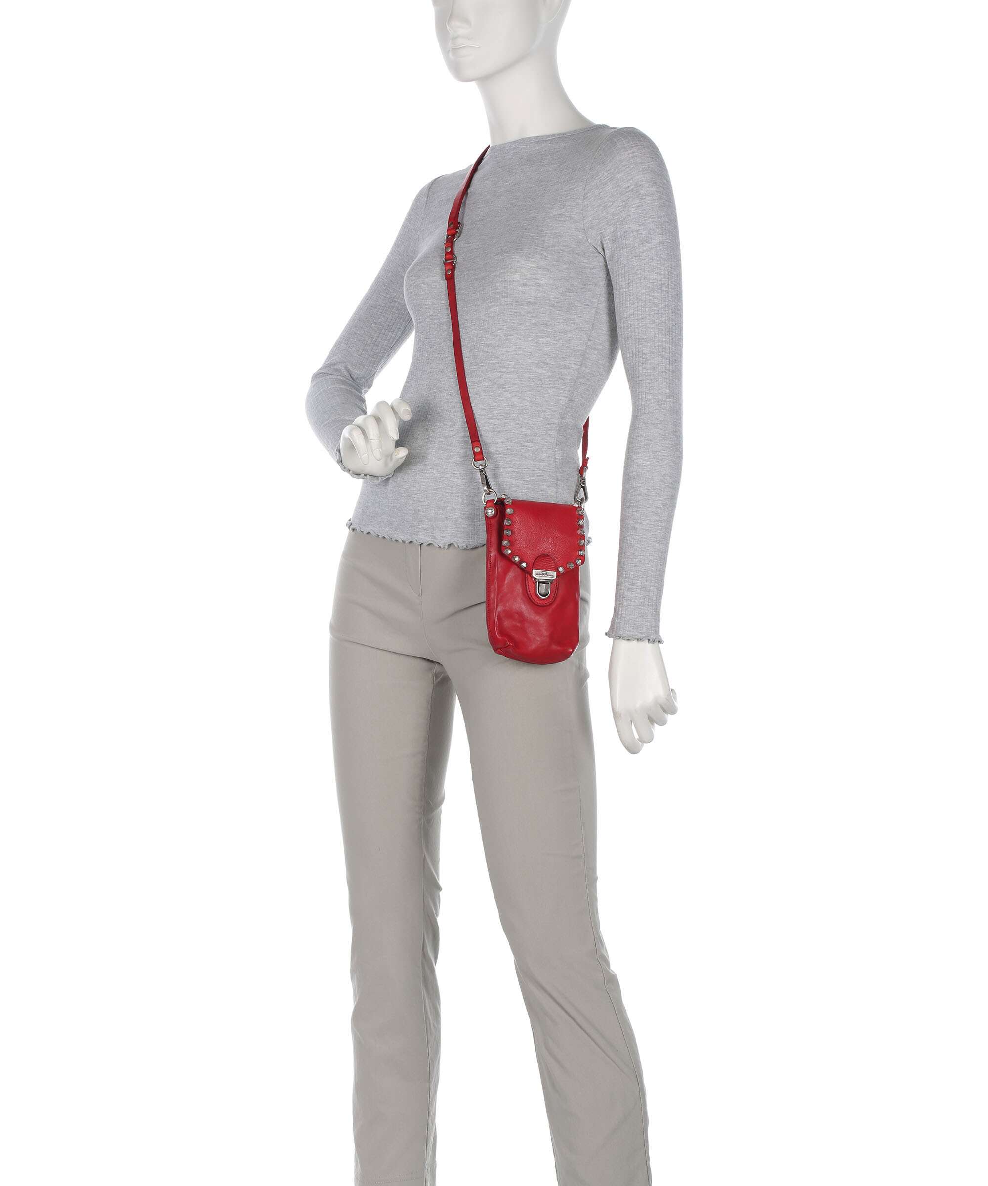 Campomaggi Phone bag red