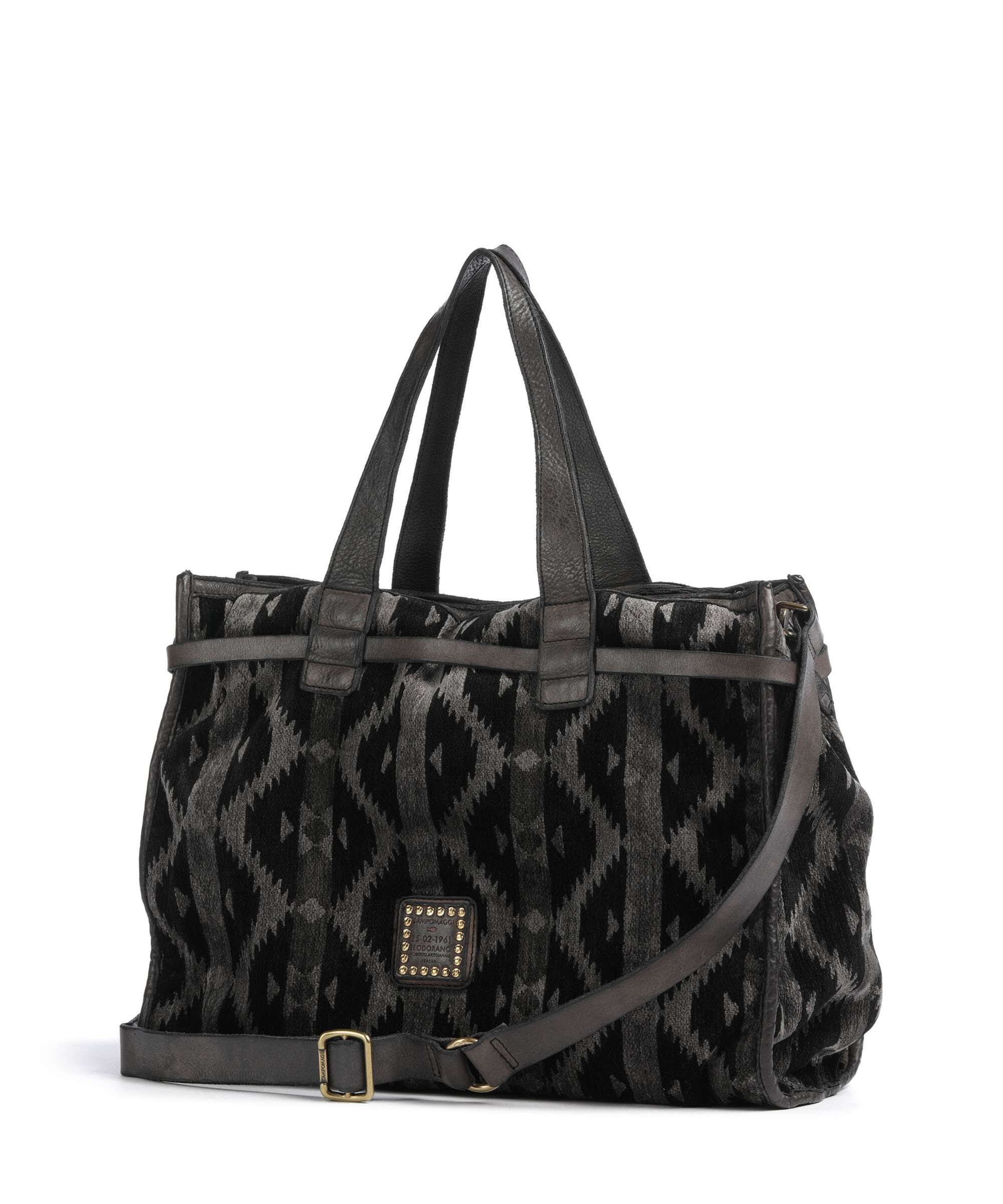 Campomaggi Handbag grigio/panna