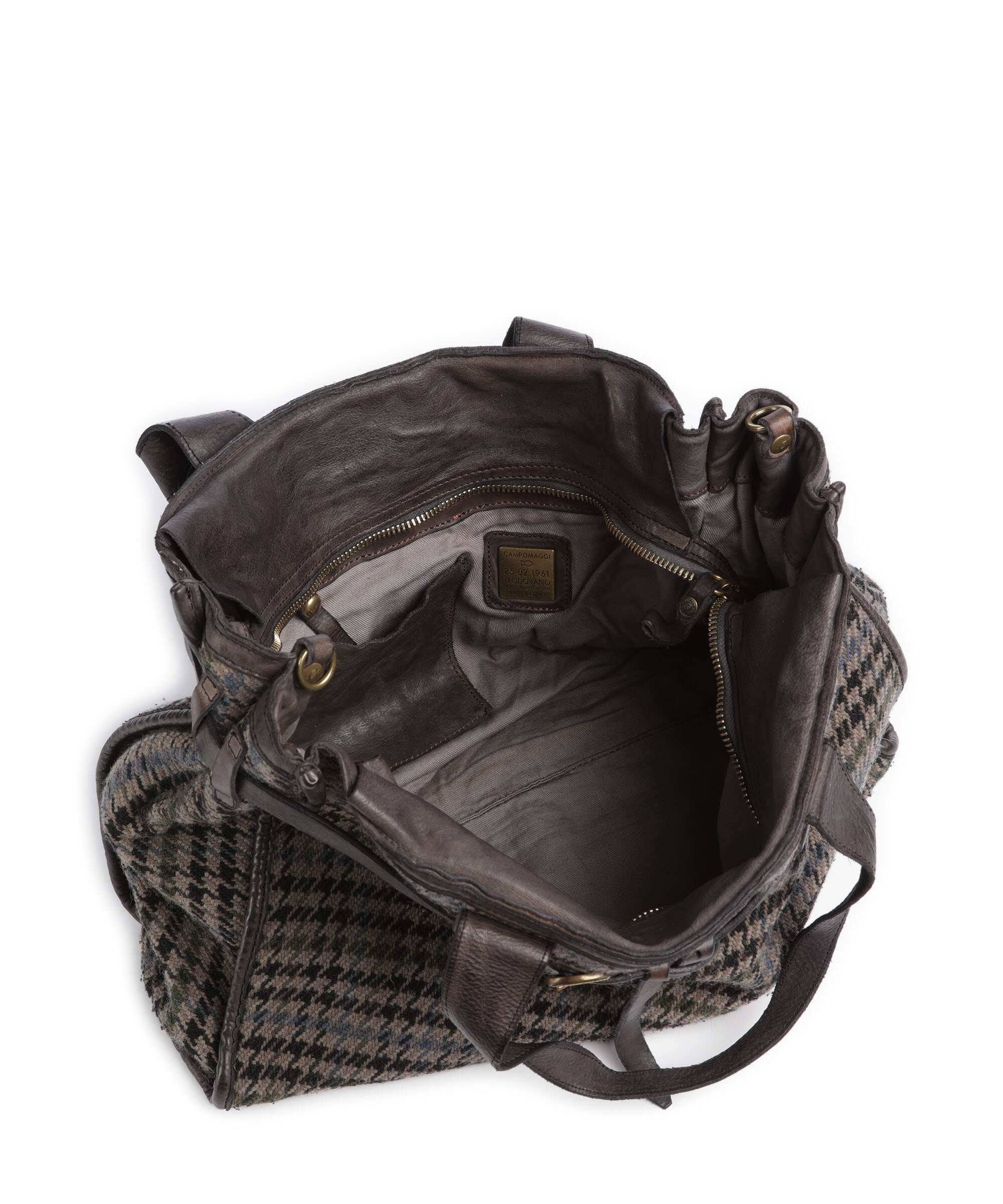 Campomaggi Handbag beige/nero