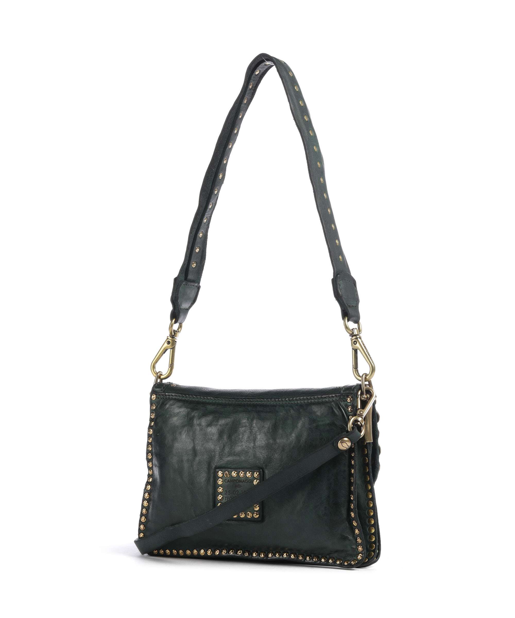Campomaggi Shoulder bag green bottle