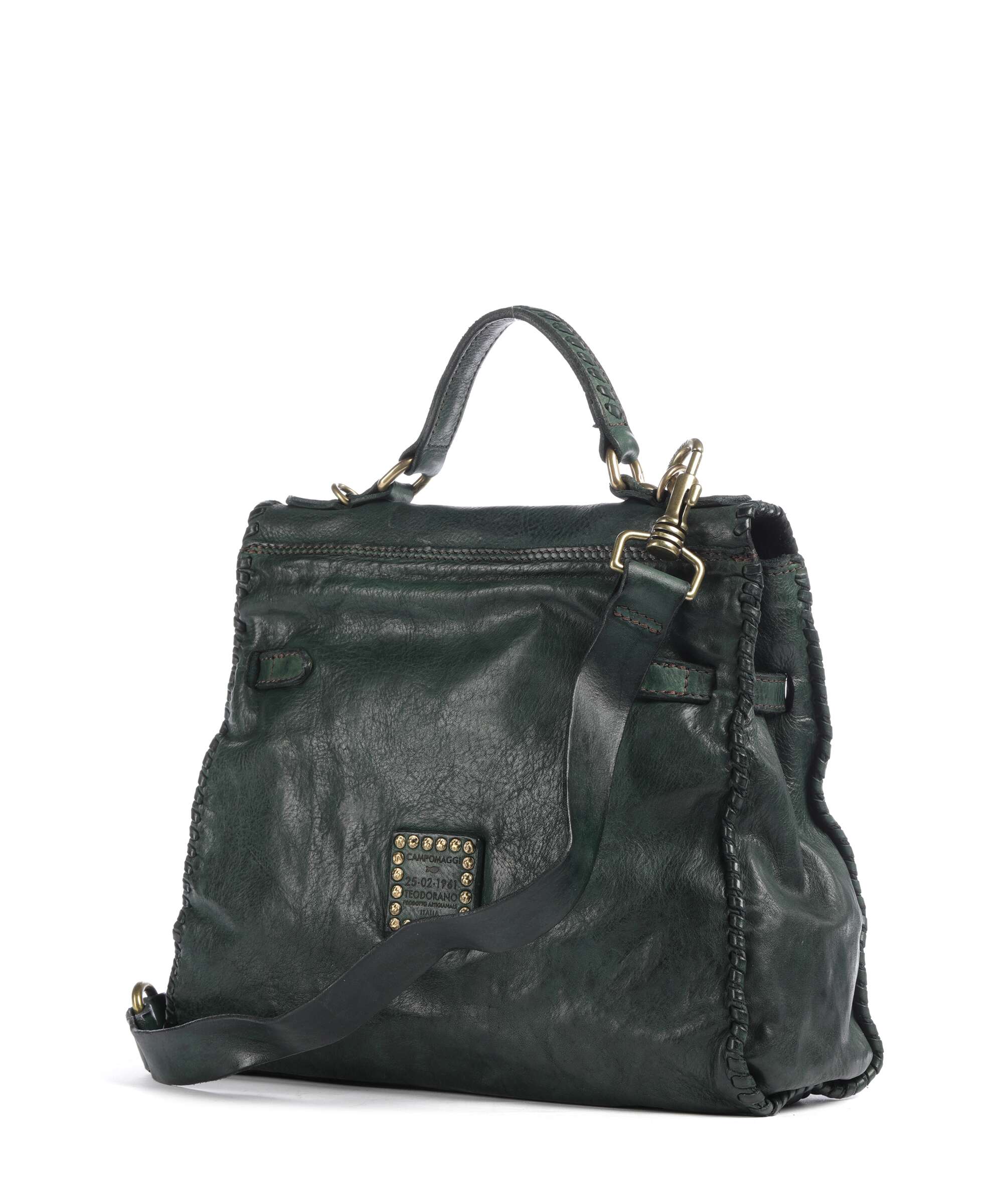 Campomaggi Handbag green bottle