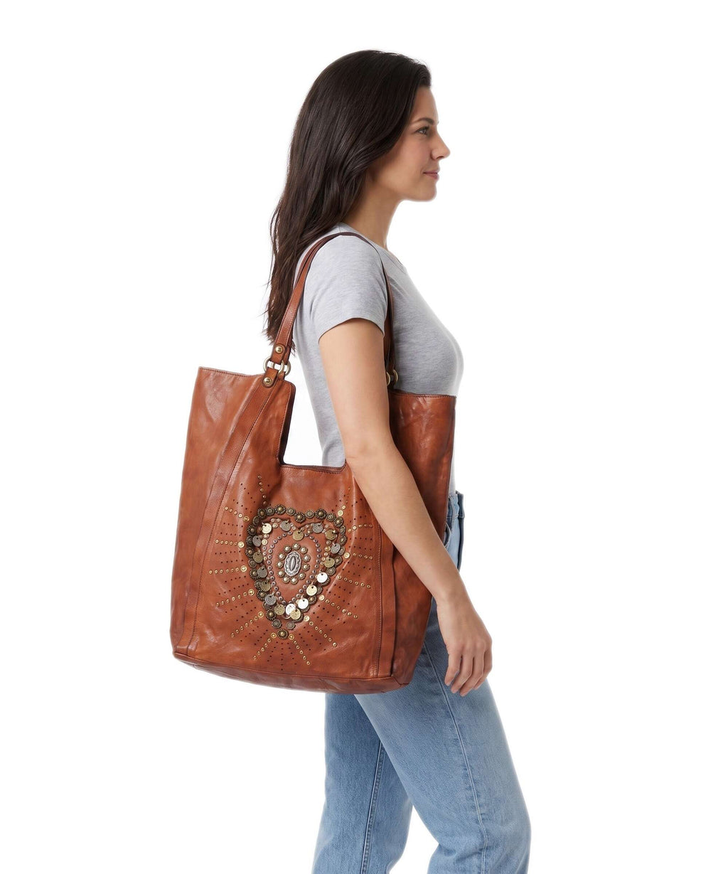 Campomaggi Tote bag cognac