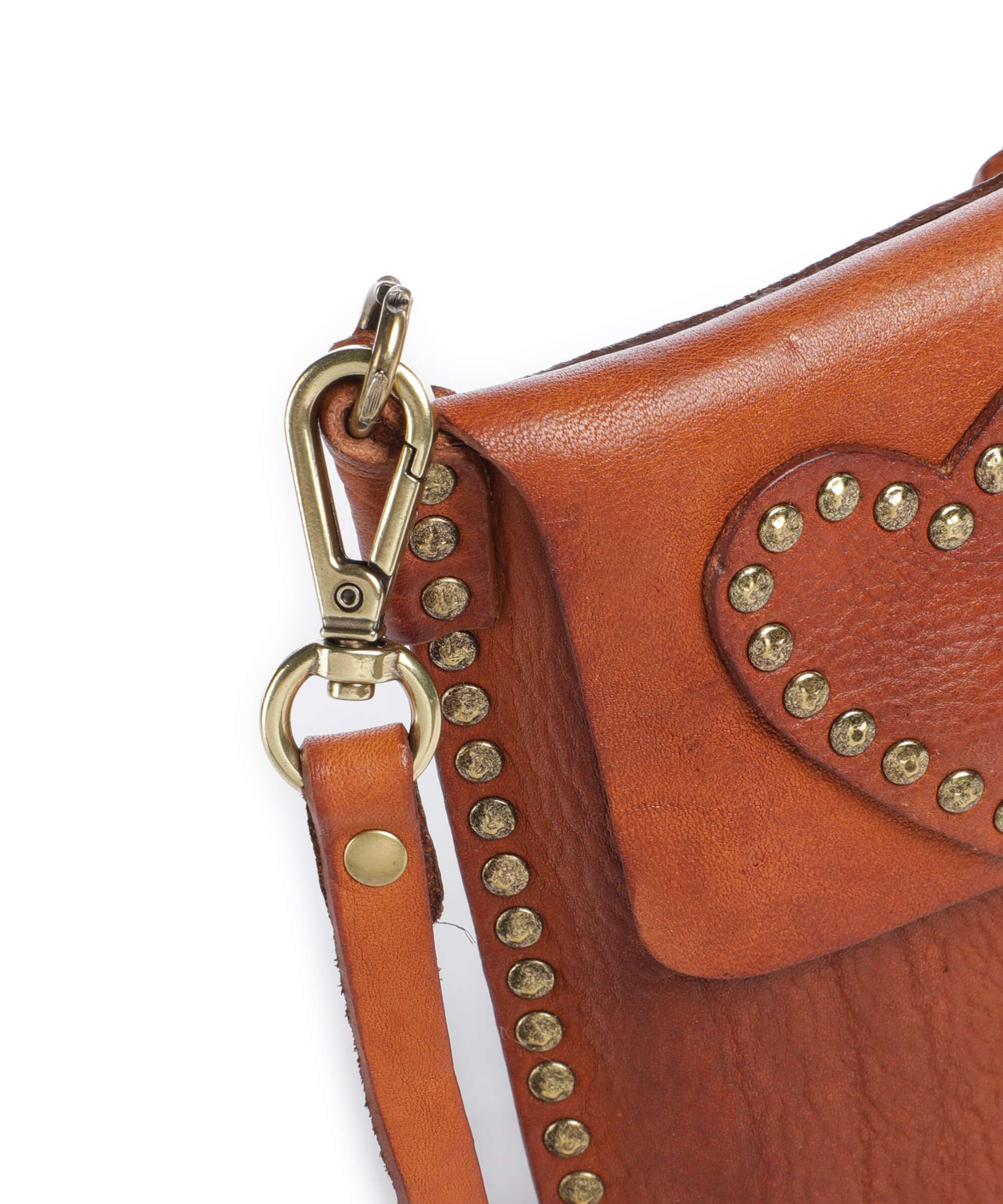 Campomaggi Phone bag cognac