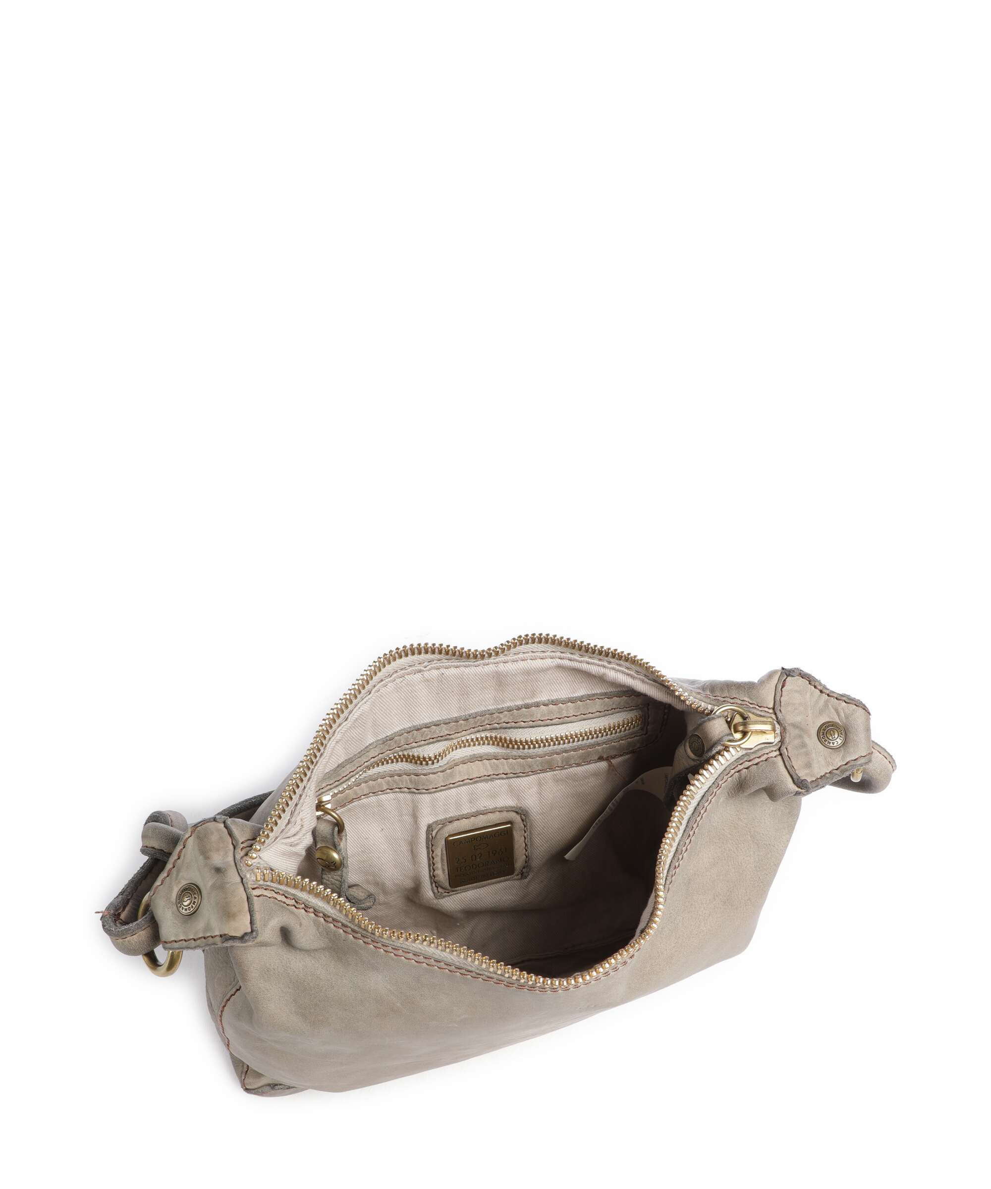 Campomaggi Hobo bag cement