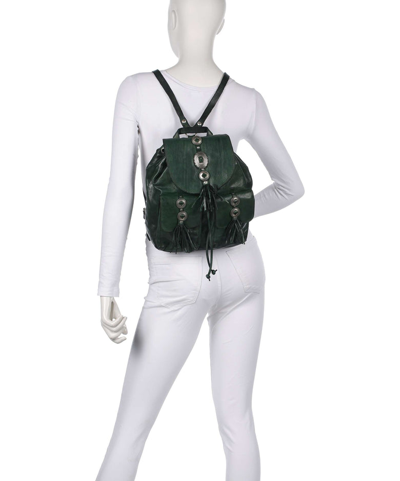 Campomaggi Backpack green bottle