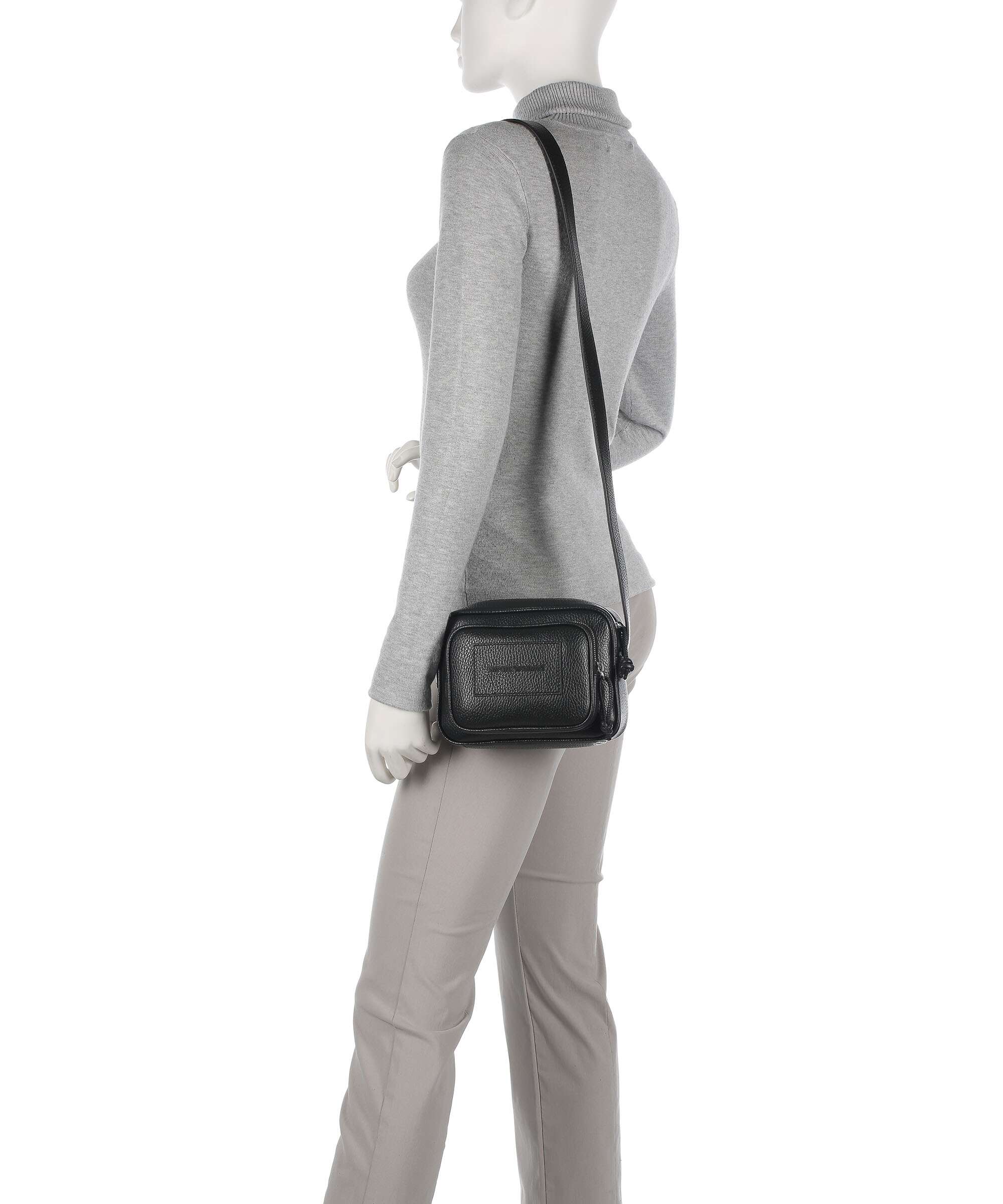 Emporio Armani Business Regenerated Crossbody bag nero 