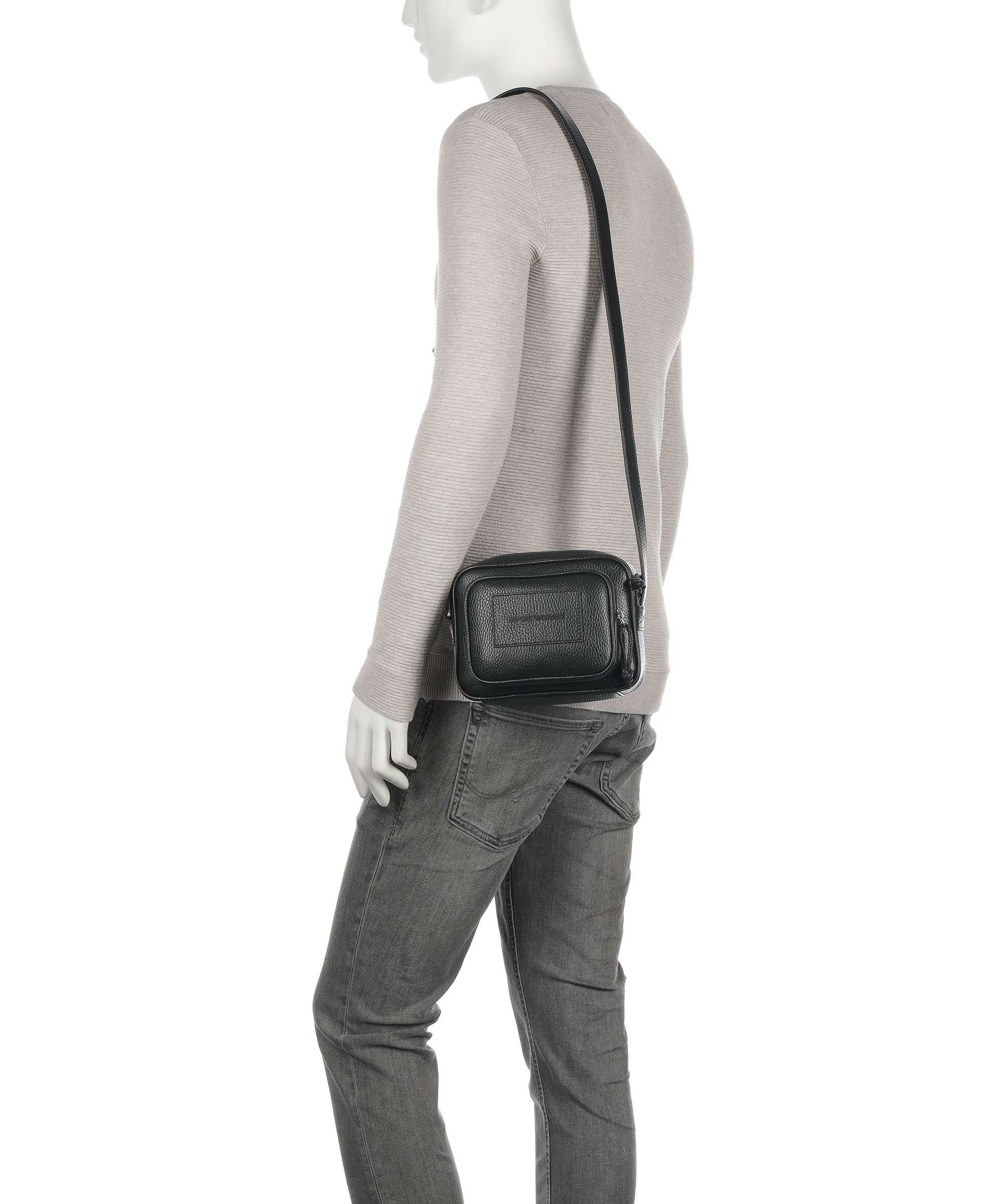 Emporio Armani Business Regenerated Crossbody bag nero 