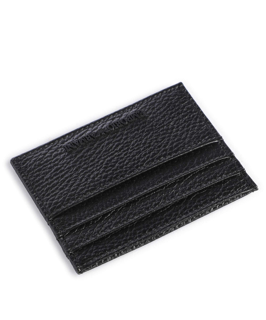 Emporio Armani Business Regenerated Credit card holder nero 