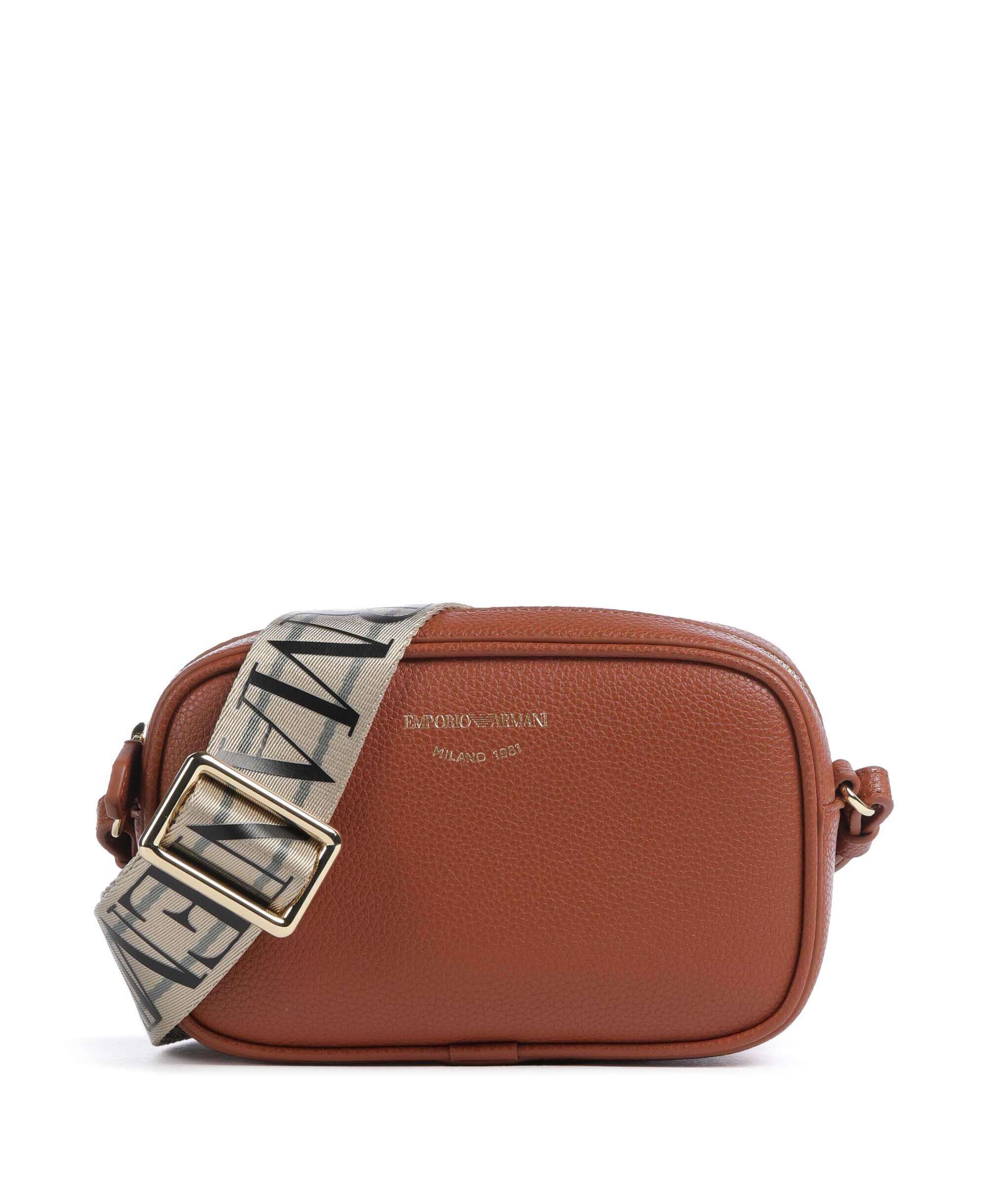 Emporio Armani Lilly Crossbody bag cuoio/rosso