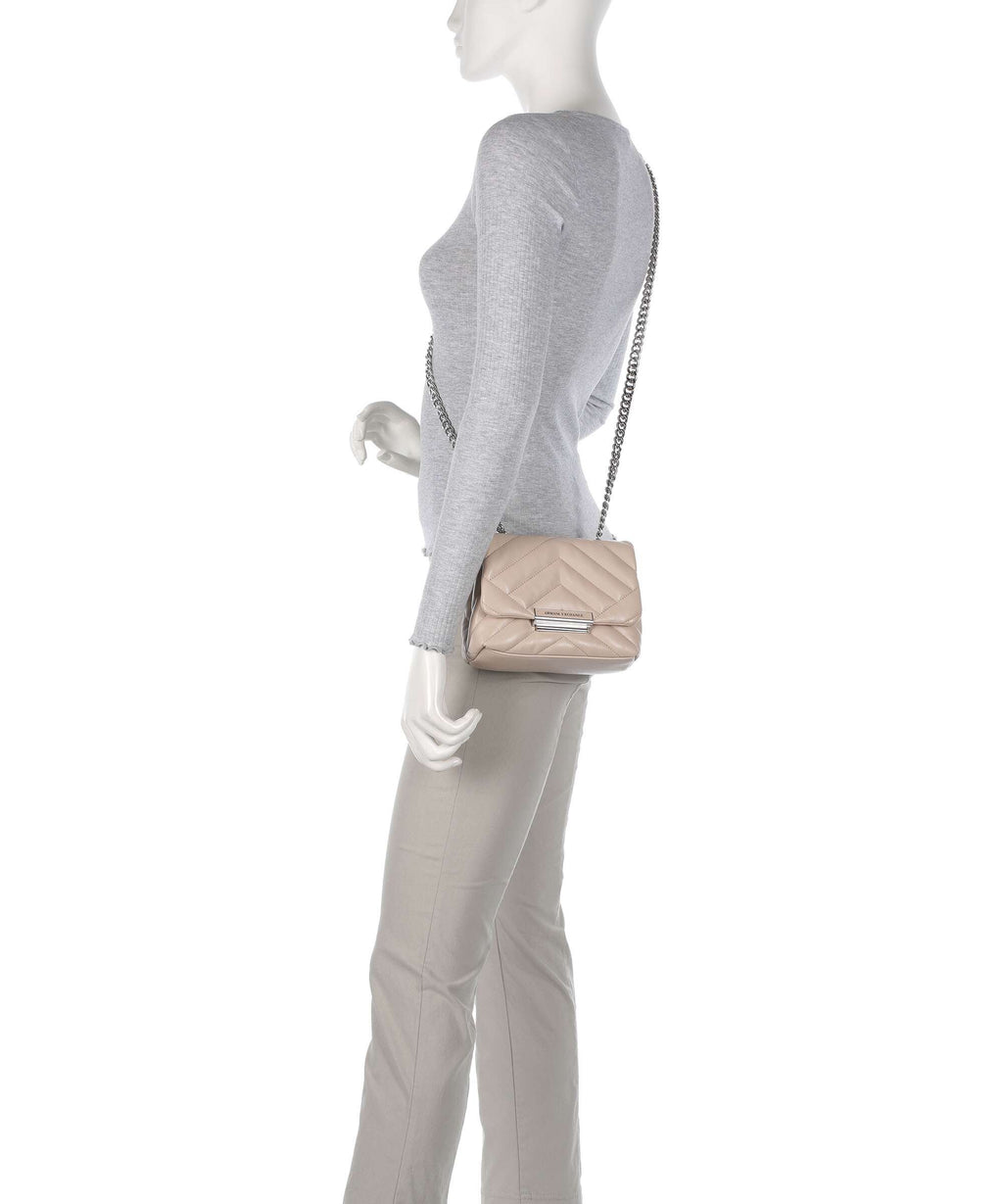 Armani Exchange Victoria Mini Crossbody bag rose mirage