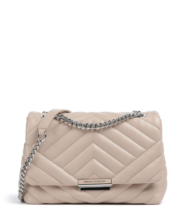 Armani Exchange Victoria M Shoulder bag rose mirage