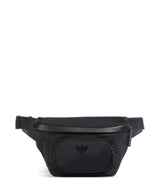 Emporio Armani Recycled Nylon Belt bag black beauty