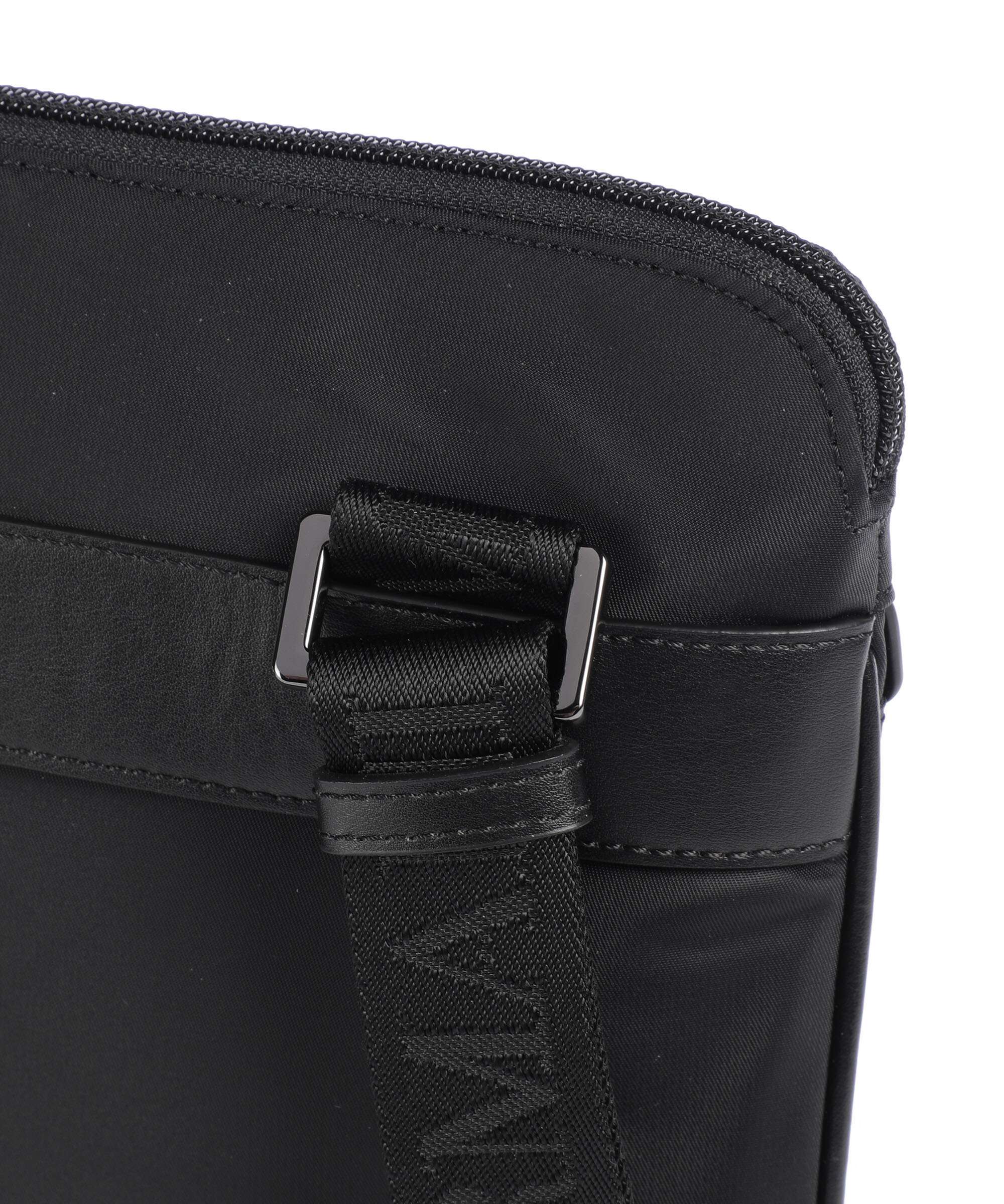 Emporio Armani Recycled Nylon Crossbody bag black beauty