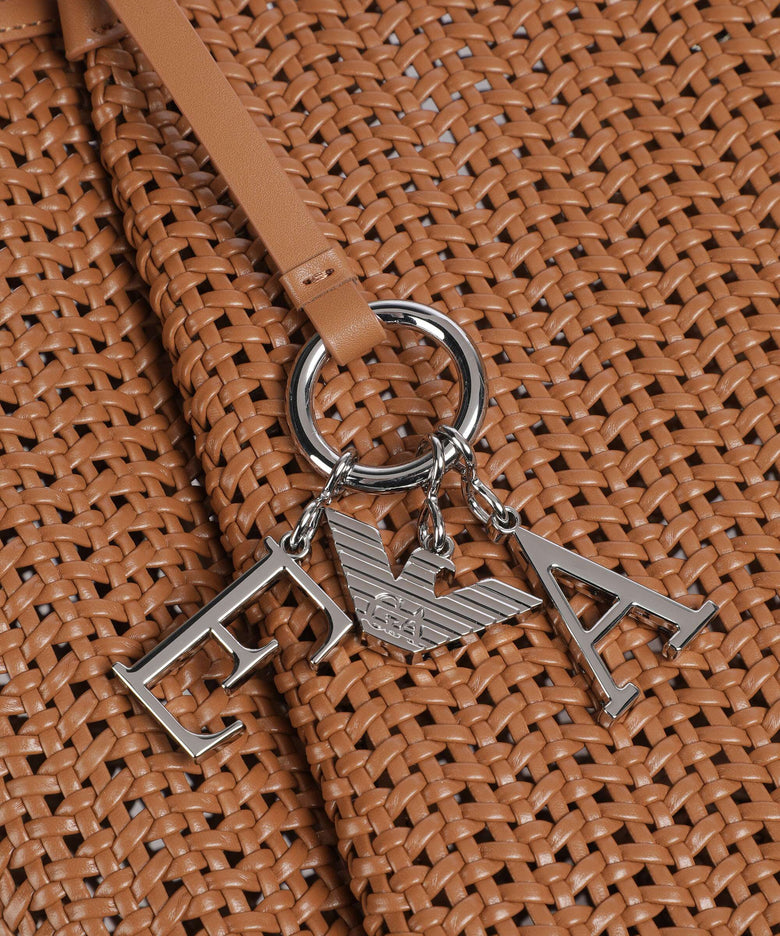 Emporio Armani Durini 24 Tote bag caramello