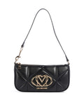 Love Moschino Embossed Q Shoulder bag nero