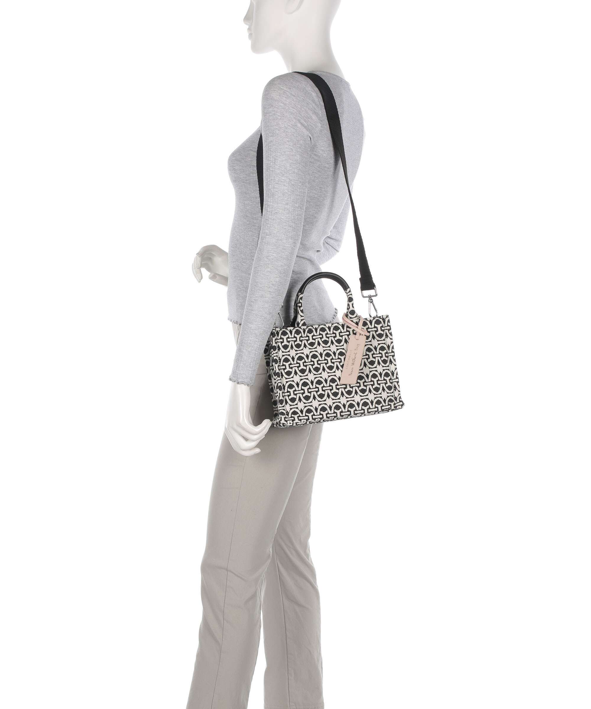 Coccinelle Never Without Bag Monogram Handbag multicolour/noir