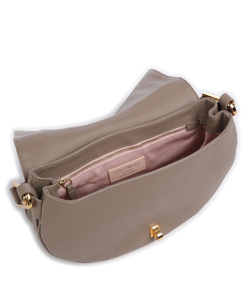 Coccinelle Magie Soft Shoulder bag warm taupe