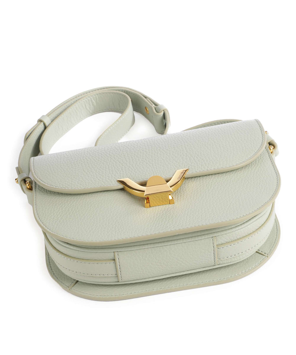 Coccinelle Dew Crossbody bag celadon green