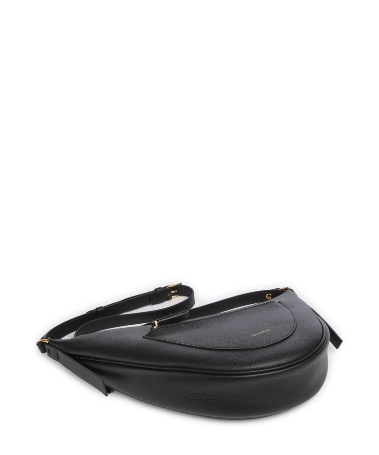 Coccinelle Snuggie Crossbody bag noir/cuir