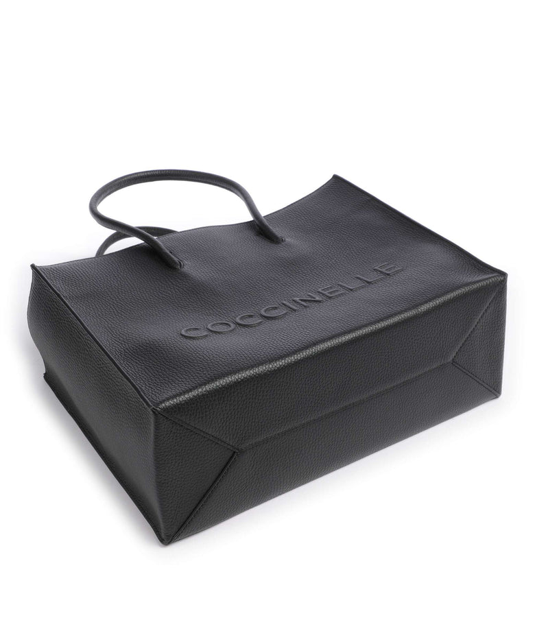 Coccinelle Myrtha Maxi Logo Tote bag noir