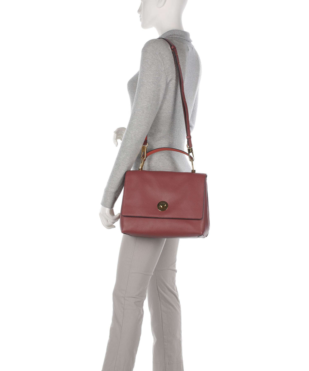 Coccinelle Liya Handbag brandy/grenadine red