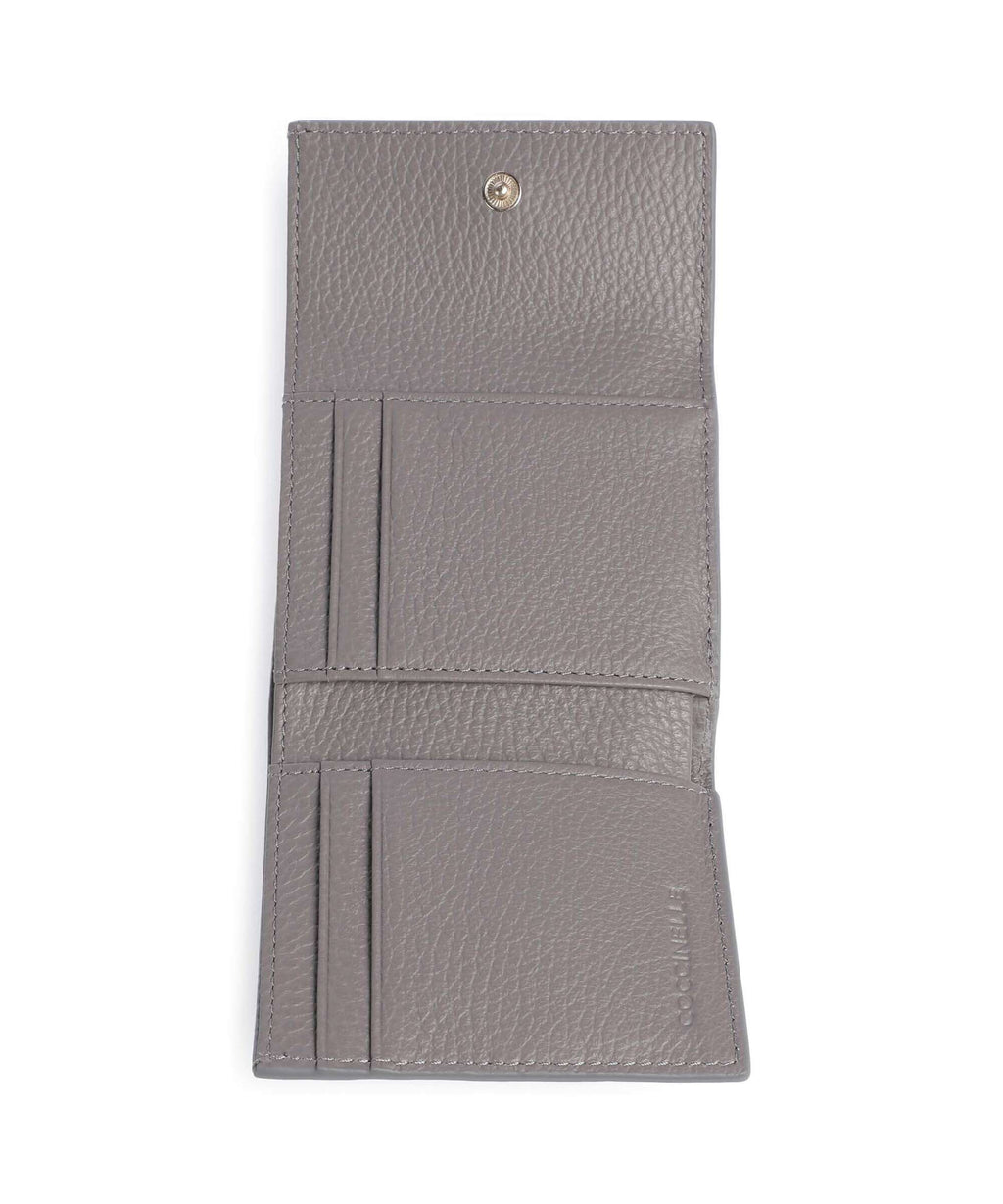 Coccinelle Metallic Soft Wallet grafite