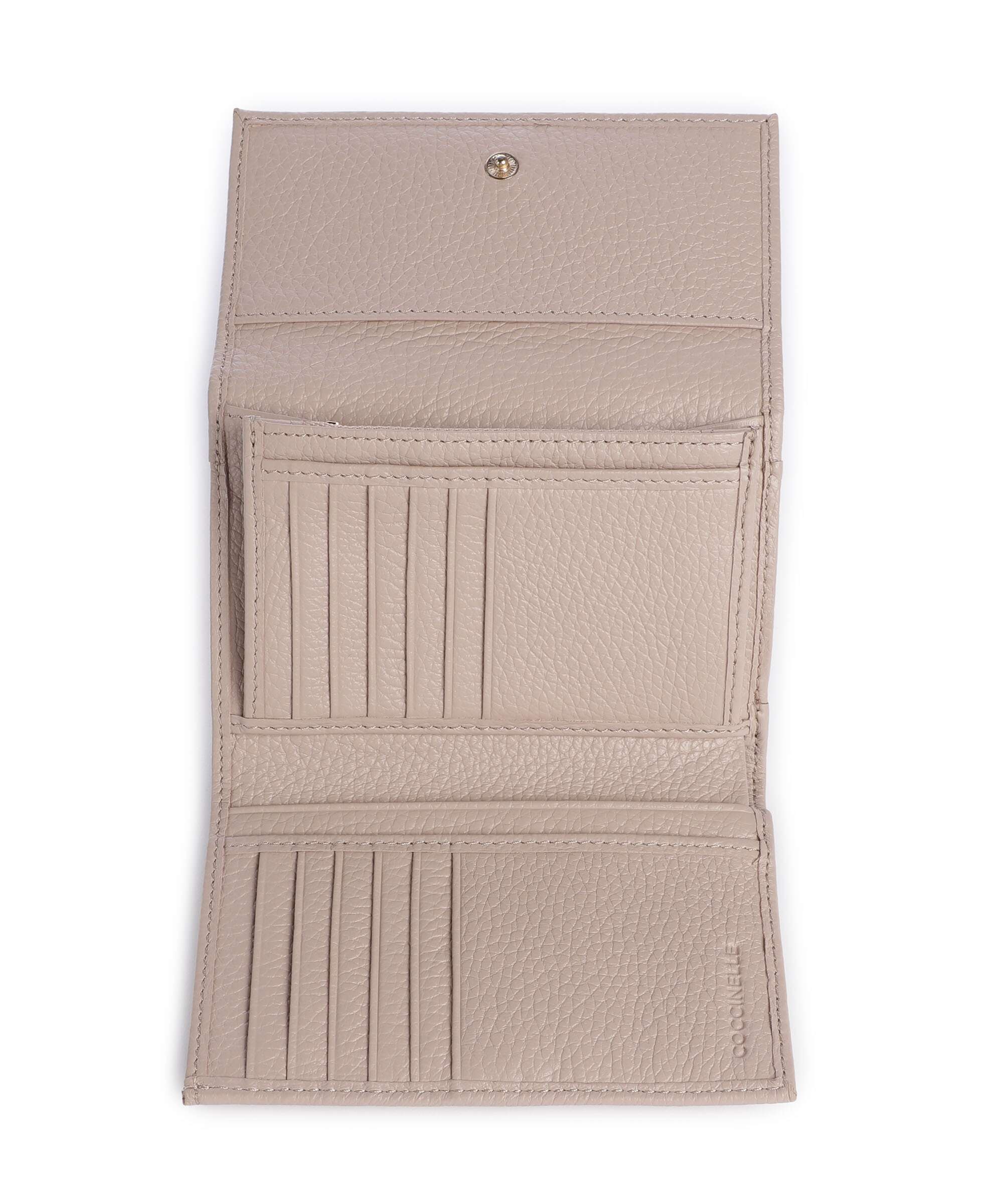 Coccinelle Metallic Soft Wallet rosette