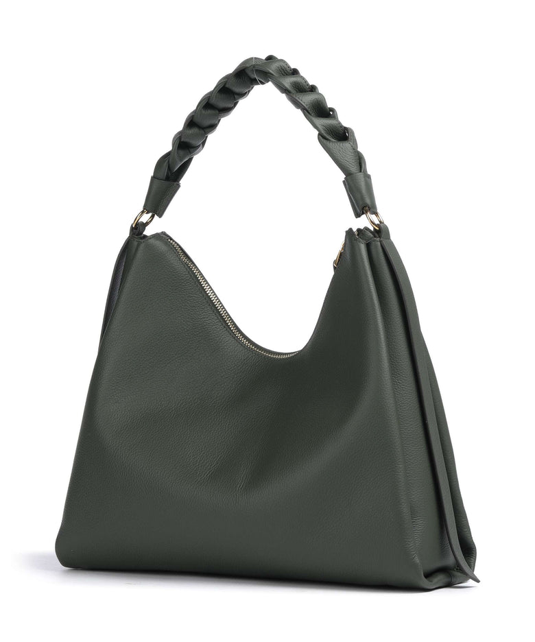 Coccinelle Boheme Grana Double Hobo bag alga/guacamole