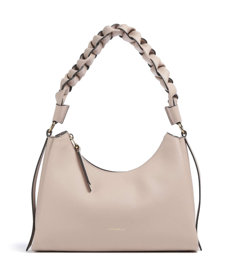 Coccinelle Boheme Grana Double Shoulder bag rosette/warm taupe